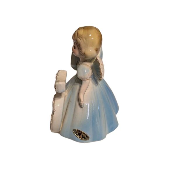 Josef Originals Birthday Blue Angel Growing Up Girls Age 5 ABC Book Start School - Picture 4 of 10